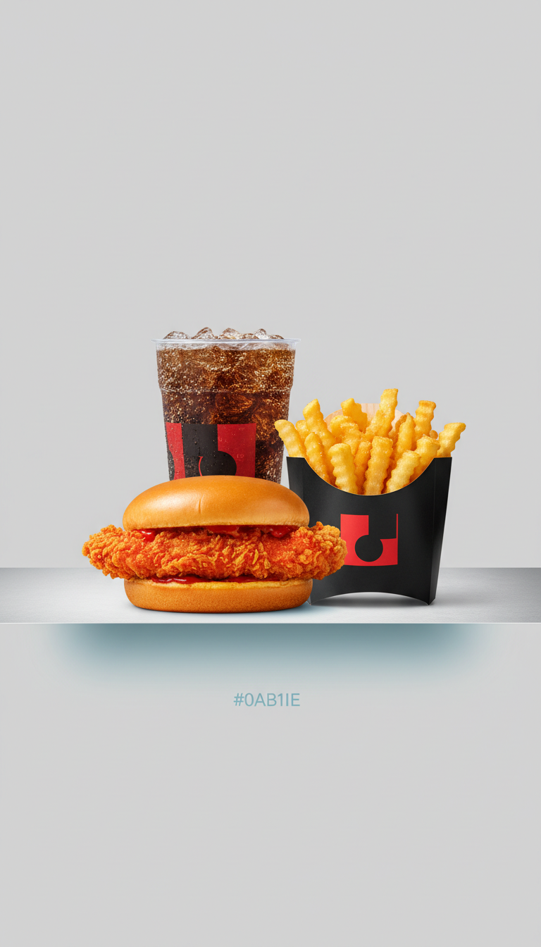 Spicy Fried Chicken Sandwich Combo
